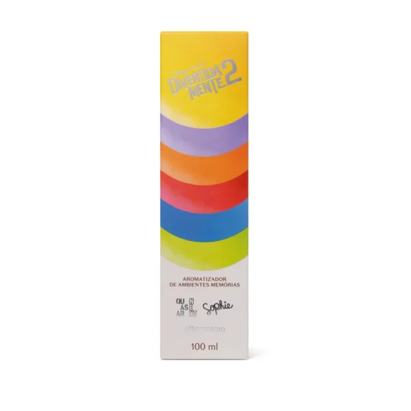 Aromatizador de Ambientes Sophie Quasar Next Divertida Mente 2 100ml - Imagem 2