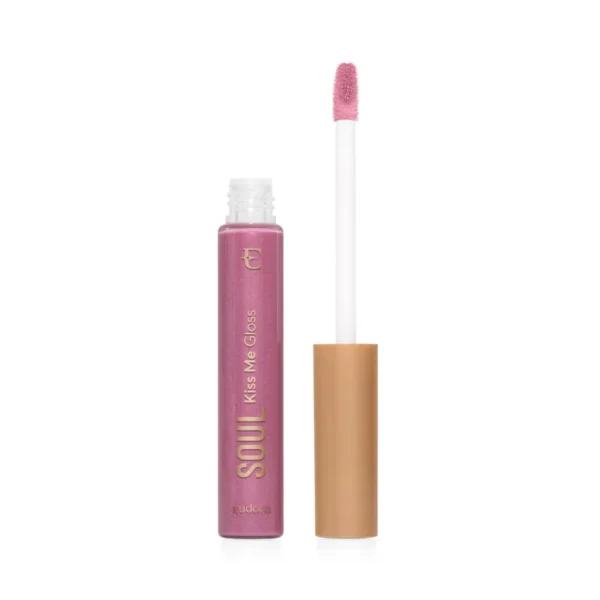 Gloss Rosa Macaron de Framboesa Soul Kiss Me Doces Finos 5,2ml - Imagem 2