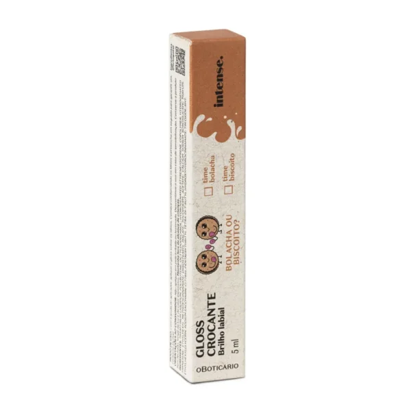 Gloss Crocante Brilho Labial Intense Biscoito ou Bolacha 5ml - Imagem 2