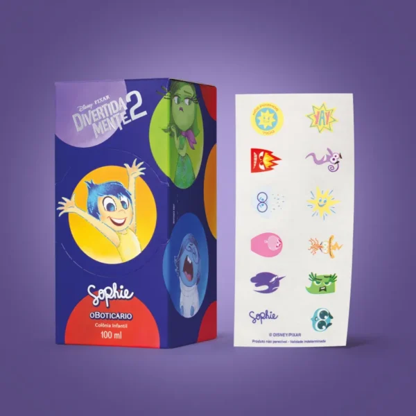 Colônia Infantil Sophie Divertida Mente 2 100ml0.283 - Imagem 2