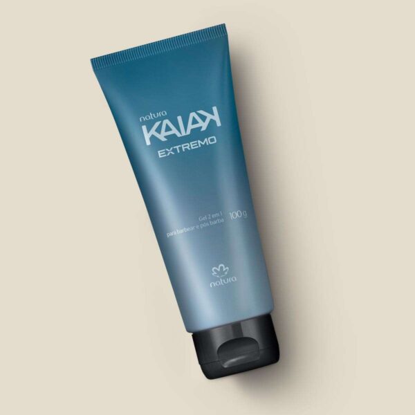 Gel 2 em 1 Para Barba e Pós barba Kaiak Extremo 100 g