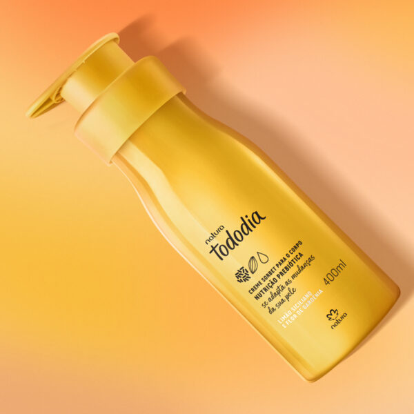 Creme Desodorante Nutritivo Tododia Limão Siciliano e Flor de Gardênia 400ml