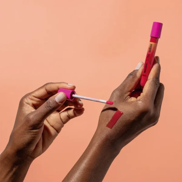 Gloss Labial Glossy Pink Intense Melissa 5,5ml - Imagem 4