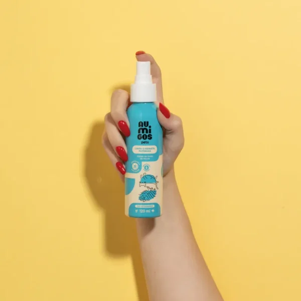 Limpa e Hidrata Patinhas Au.Migos Pets 120ml - Imagem 2