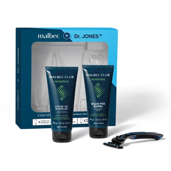 Kit Barba Malbec e Dr. Jones (3 itens)