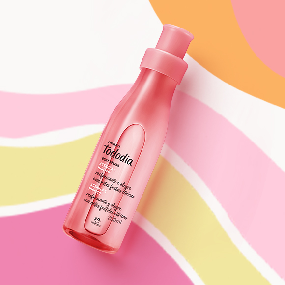 Body Splash Desodorante Colônia Tododia Acerola e Hibisco 200ml