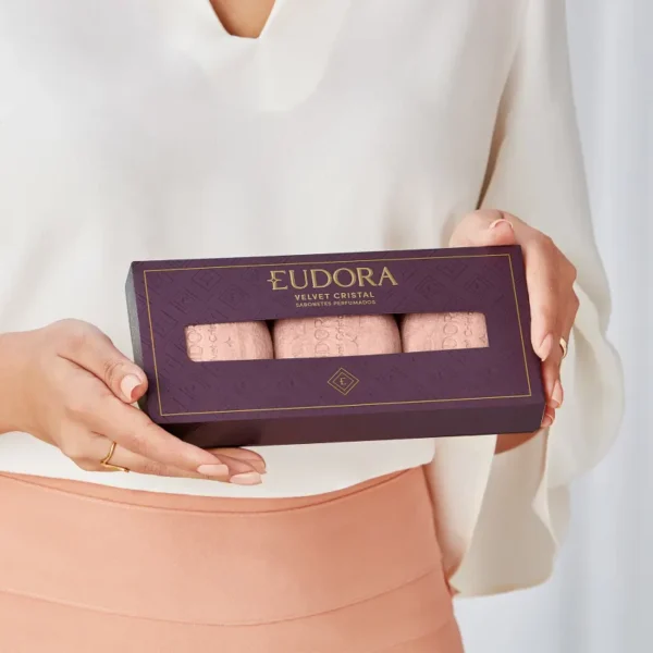Kit Presente Sabonete em Barra Velvet Cristal 3x85g - Imagem 2