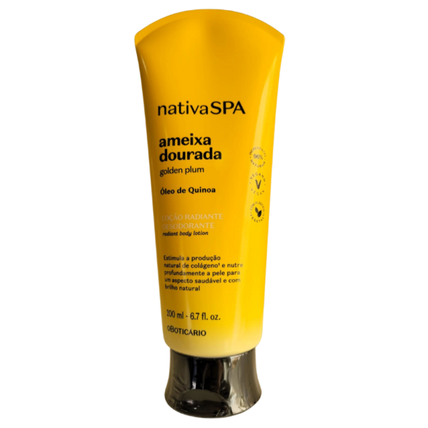 Loção Radiante Desodorante Corporal Nativa Spa Ameixa Dourada 200ml