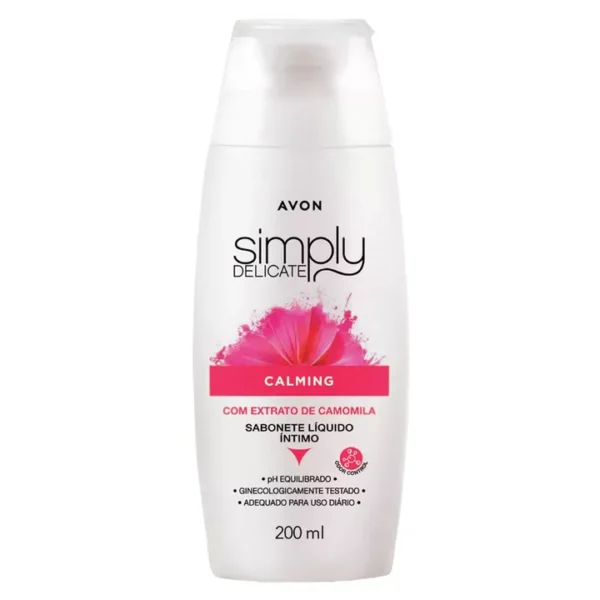 Sabonete Líquido Simply Delicate Íntimo Calming 200ml
