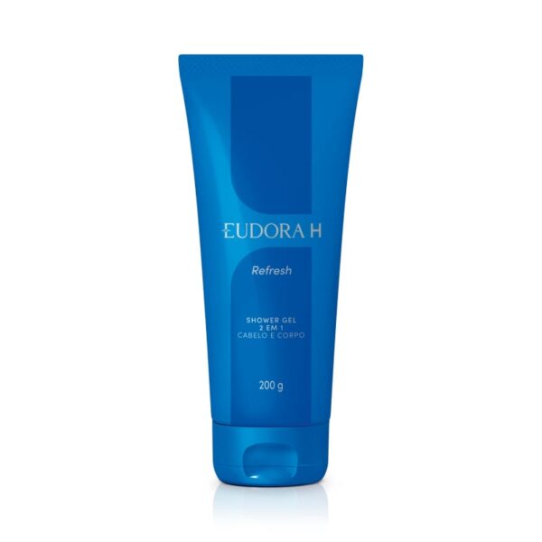 Shower Gel 2 em 1 Cabelo e Corpo Eudora H Refresh 200g
