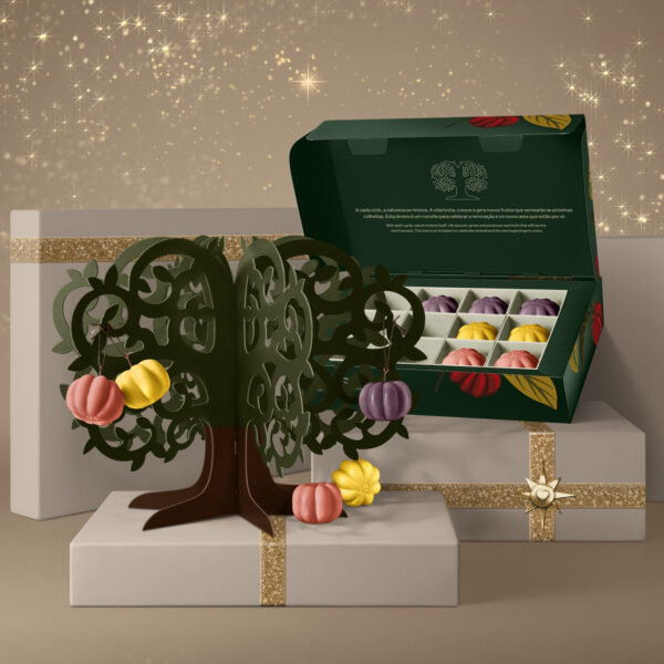 Presente Natura Ekos Árvore Colheita 12 un de 25 g