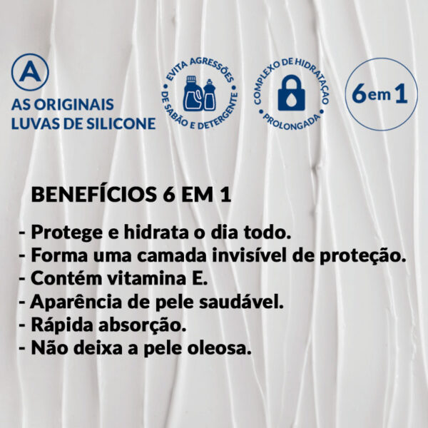 Luvas De Silicone Creme Protetor Para As Maos 75g - Imagem 4