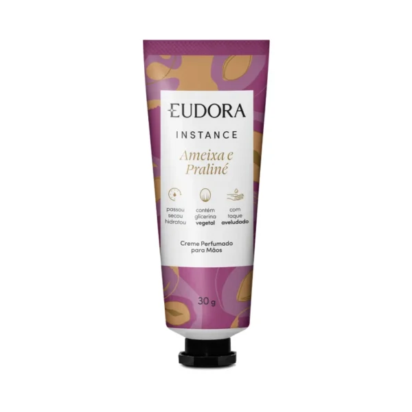 Creme Perfumado Para As Mãos Instance Ameixa e Praliné 30g - Imagem 2