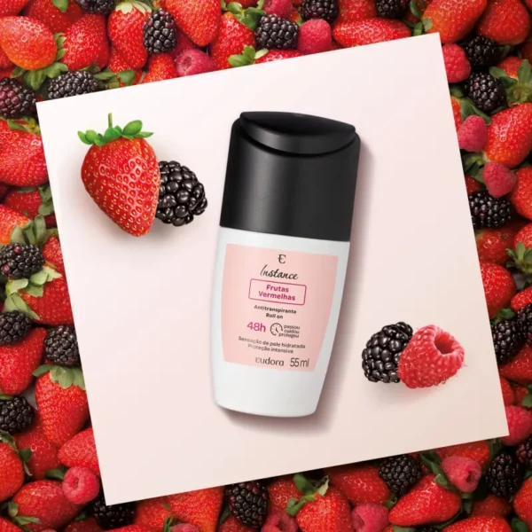 Antitranspirante Roll On Instance Frutas Vermelhas 55ml - Imagem 2
