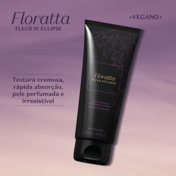 Loção Hidratante Desodorante Corporal Floratta Fleur d' Éclipse 200g - Imagem 2