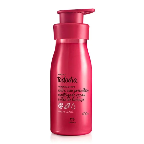 Creme Nutritivo Para o Corpo Tododia Cereja e Avelã 400ml