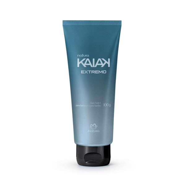 Gel 2 em 1 Para Barba e Pós barba Kaiak Extremo 100 g - Imagem 2