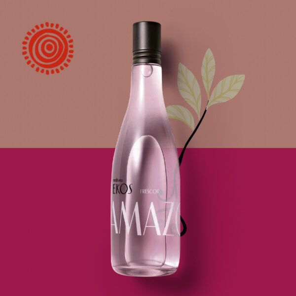 Desodorante Colônia Ekos Frescor Amazô Feminino 75ml.