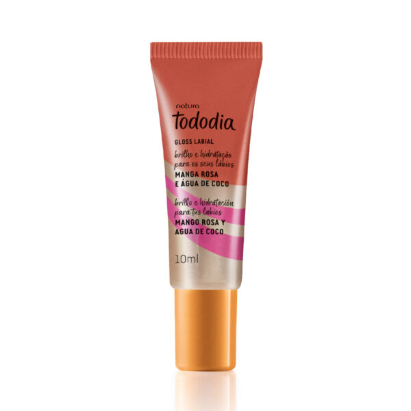 Gloss Labial Tododia Manga Rosa e Água de Coco 10 ml - Imagem 2