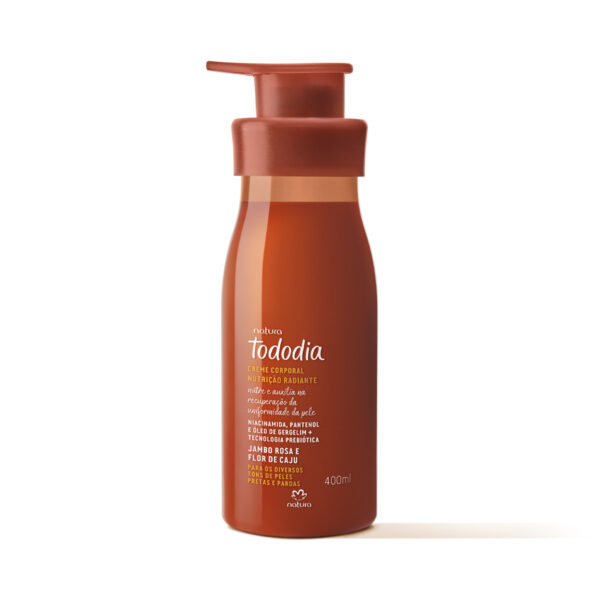 Creme Desodorante Nutrição Radiante Tododia Jambo Rosa e Flor de Caju 400 ml - Imagem 2