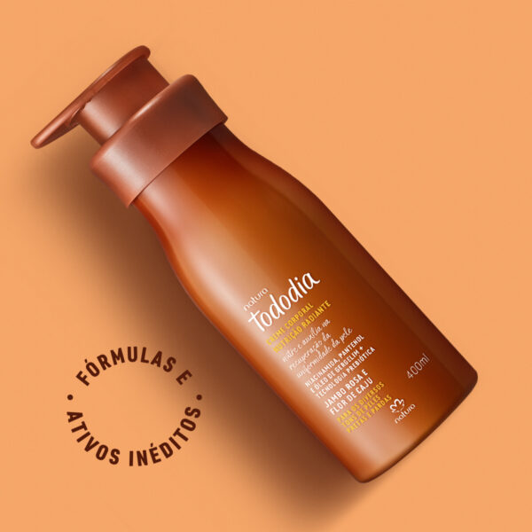 Creme Desodorante Nutrição Radiante Tododia Jambo Rosa e Flor de Caju 400 ml - Imagem 3