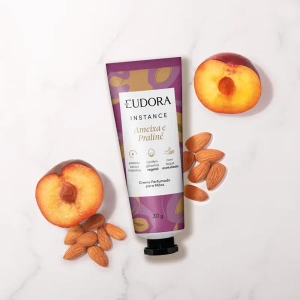 Creme Perfumado Para As Mãos Instance Ameixa e Praliné 30g
