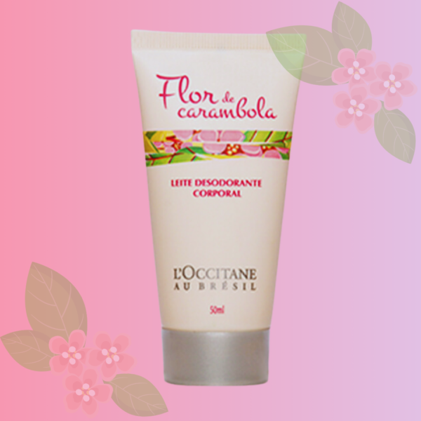 Leite Desodorante Corporal Flor de Carambola 50ml