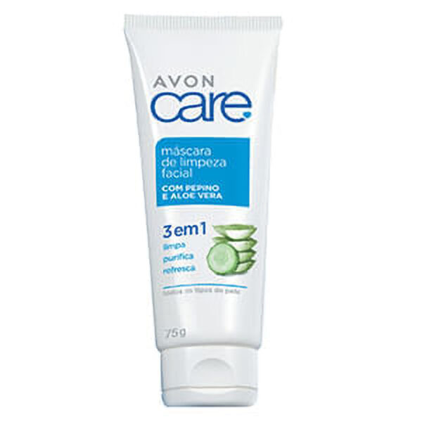 Avon Care Mascara Facial Aloe E Pepino 75g