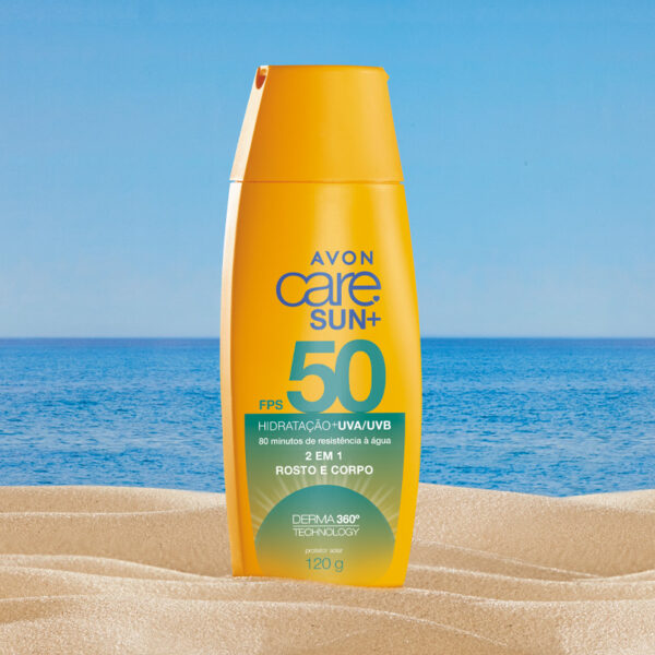 Protetor Solar Rosto e Corpo FPS 50 120g - Imagem 2