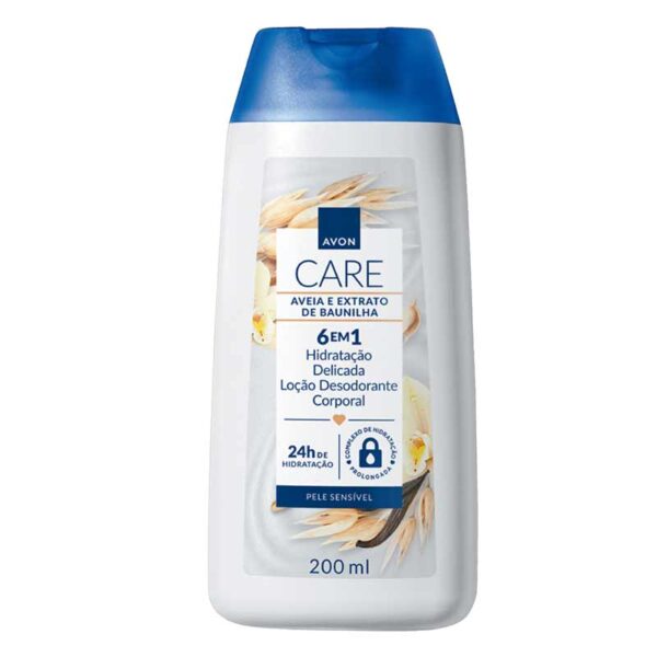 Avon Care Loção Desodorante Corporal Aveia E Extrato De Baunilha 200ml - Imagem 2