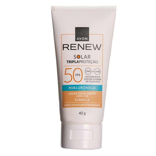Renew Solar Fps 50 Cor Clara 1.0 40g