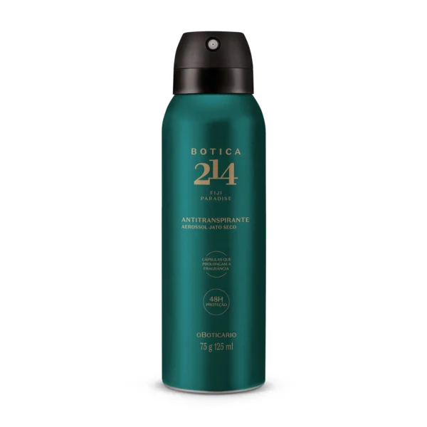 Des. Antitranspirante Aerosol Botica 214 Fiji Paradise 75g/125ml