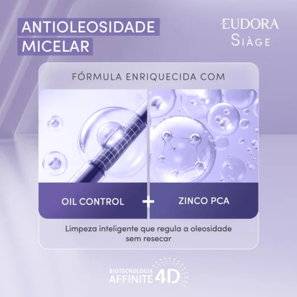 Shampoo Siàge Anti Oleosidade Micelar 250ml - Imagem 4