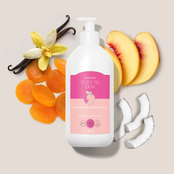 Loção Hidratante Doçura na Pessegura 400ml - Imagem 2