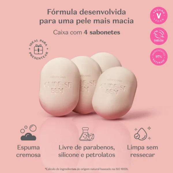 Sab. em Barra Doçura na Pessegura 4x80g - Imagem 3