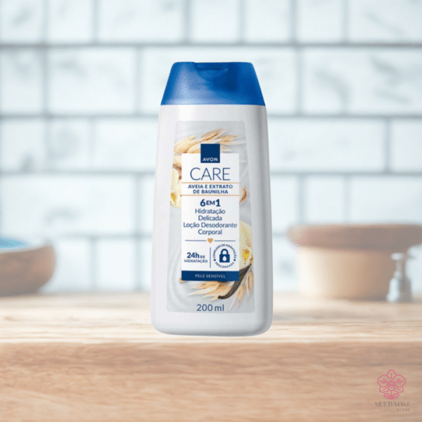 Avon Care Loção Desodorante Corporal Aveia E Extrato De Baunilha 200ml