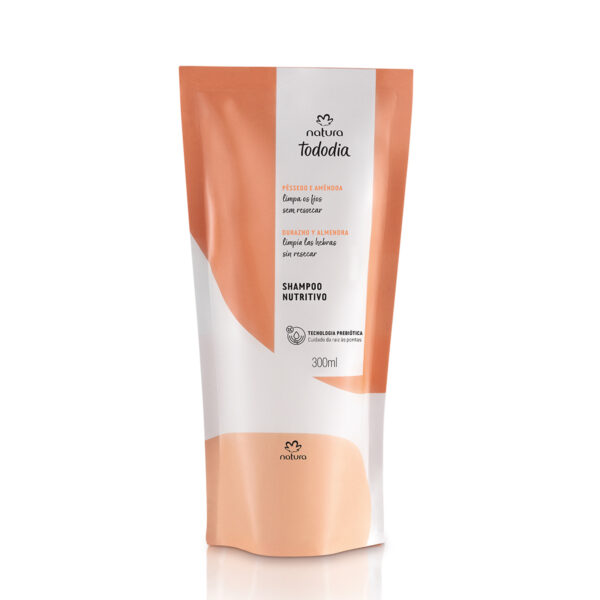 Refil Shampoo Tododia Pêssego e Amêndoa