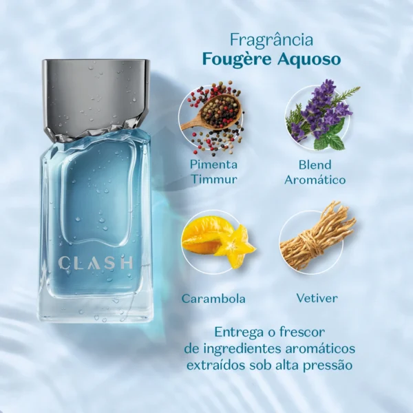 Clash Desodorante Colônia 100ml - Imagem 5