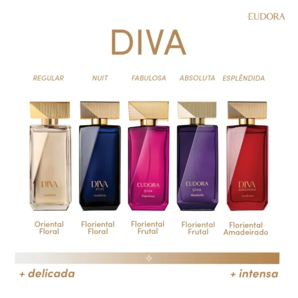 Eudora Diva Fabulosa Desodorante Colônia 100ml - Imagem 4