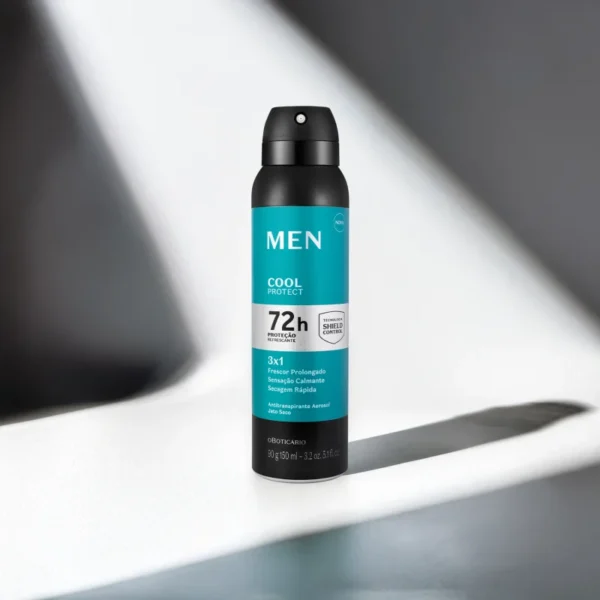 Kit Desodorante Antitranspirante Aerosol Men Cool Protect 2x90g/150ml - Imagem 2