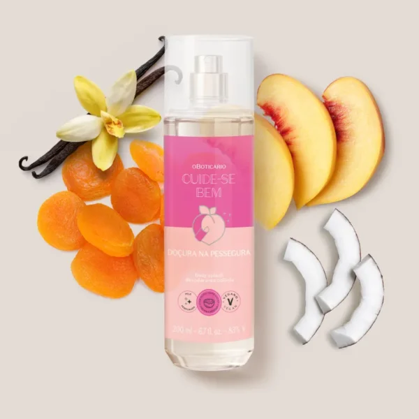 Body Splash Doçura na Pessegura 200ml - Imagem 4