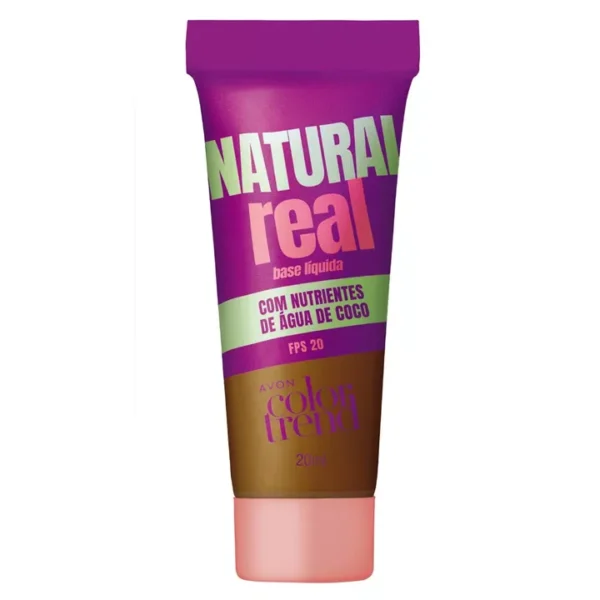 Base Líquida Natural Real 20ml Cor 520 NQ