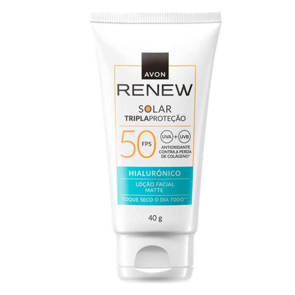 Renew Solar Fps 50 Hialurônico 40g