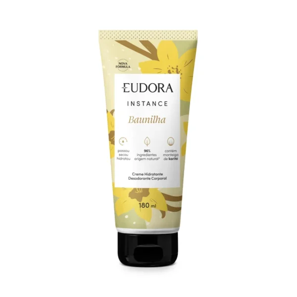 Creme Hidratante Desodorante Corporal Instance Baunilha 180ml