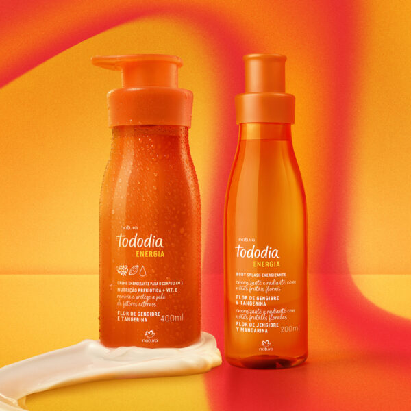 Kit Tododia Energia Flor de Gengibre e Tangerina com Body Splash - Imagem 2