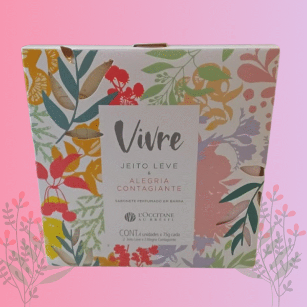 Sabonete Perfumado em Barra  4 unidades 75g cada