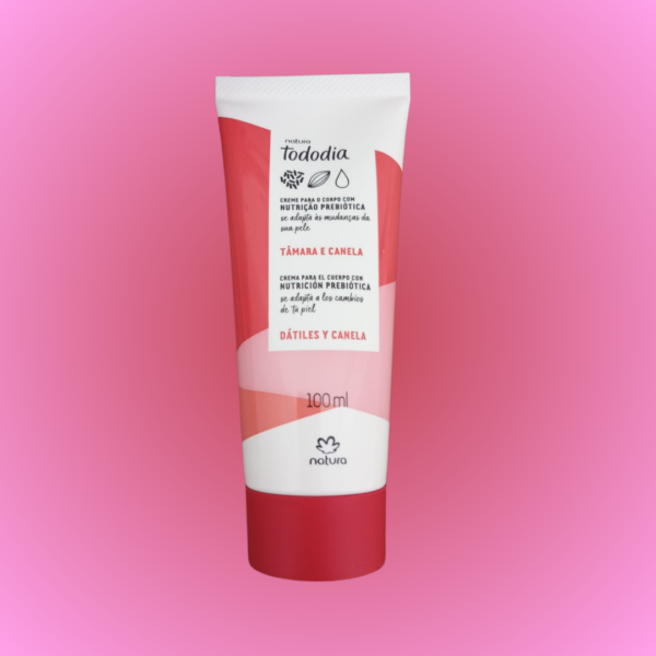 Creme Desodorante Nutritivo para o Corpo Tododia Tâmara e Canela 100 ml
