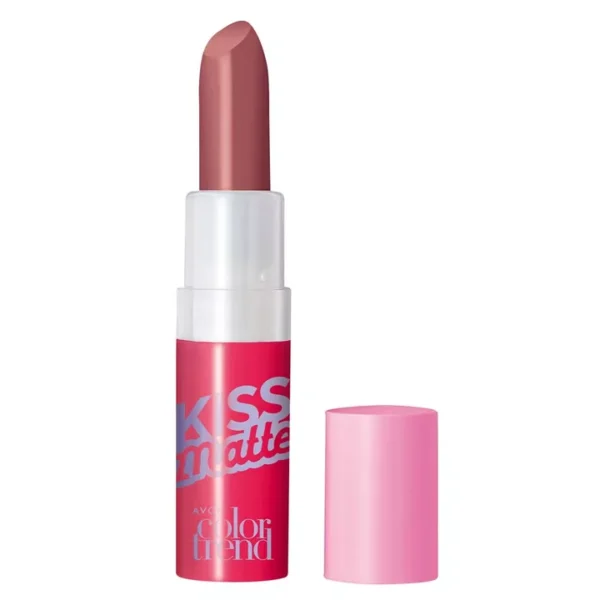 Batom Kiss Matte Rose In Love 3,6g