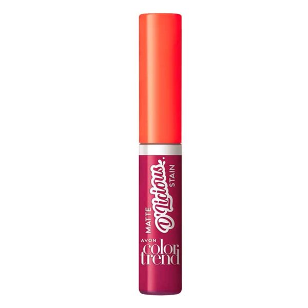 Avon Color Trend Creamy D'licious Matte Batom Líquido Cereja do Bolo 4ml