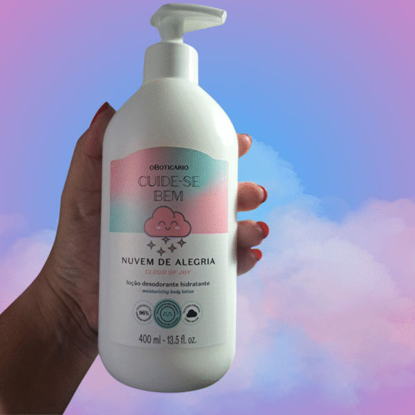 Loção Hidratante Desodorante Corporal Cuide-se Bem Nuvem de Alegria 400ml - Imagem 2